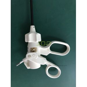 OLYMPUS T3905 LAPAROSCOPIC SCISSORS 5X34MM, BLADE CURVE, GUN, HF CONNECTION FOR