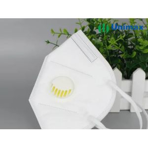 5 Ply FFP2 Valved UNIMAX Disposable Particulate Respirator