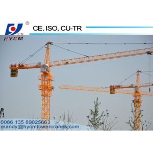 Split Mast Section Frequency Conversion QTZ5023 Hammerhead Topkit Tower Crane
