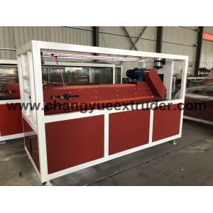 Double Screws Plastic Profile Extrusion Machine with AC Motor and 65mm Screw