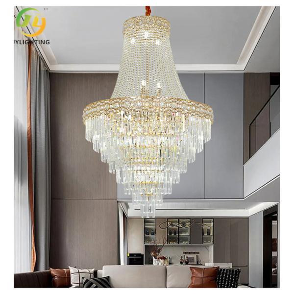 JYLighting's Luxurious LED Chandeliers Contemporary Crystals for Elegant Dining Living and Hospitality Spaces