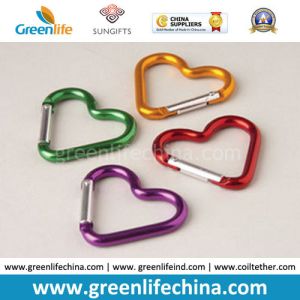 Popular bone shape fashion carabiner key holder manufacture irrregular shape