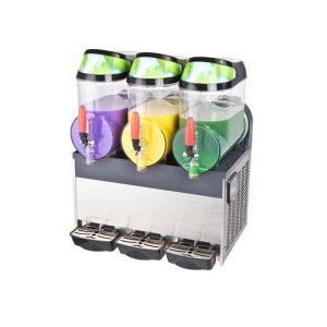 10L×3 500W Commercial Ice Slush Machine For Party 3 Tanks Slush Machine With Low