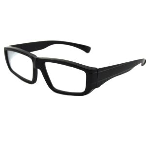Promotional Plastic Diffraction Grating Film Glasses With Black Frame