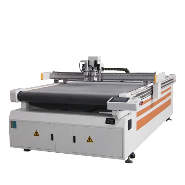 CNC Oscillating Knife Cutting Machine 1600x2500mm , Vibrating Knife Cutting