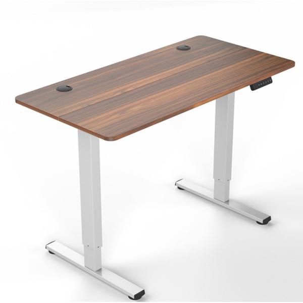 Mail Packing Y Custom Electric Wooden Grain Sit-Standing Desk for Office and