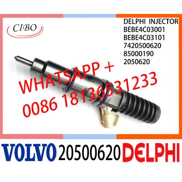 Common Rail Fuel Diesel Injector BEBE4C03001 BEBE4C03101 20500620 85000190 7420500620 E1 for VOL 9.0 LITRE TRUCK