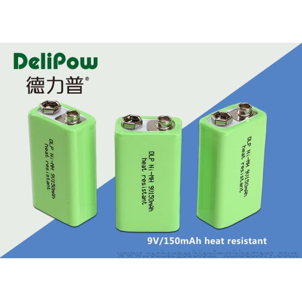 150mAh Rechargeable Batteries Nimh , Rechargeable 9v Batteries For Wireless
