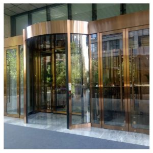 Wholesale High Speed Spiral Door Related Products Automatic Revolving Door for Office Buildings from china suppliers