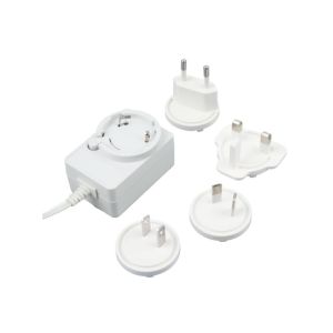 AC DC Adapter 5V Power Supply 60W Interchangeable Plug Adapter Charger