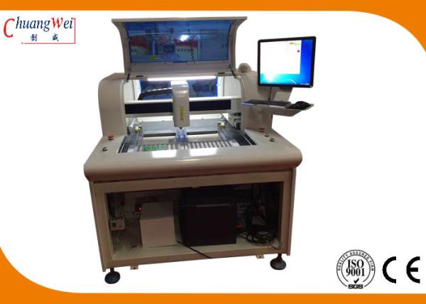 Quality High Precision Floor Style PCB Depaneling CNC PCB Router Machine with Dual Working Table for sale