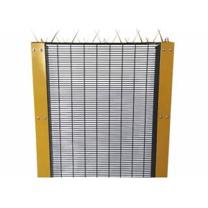 Square Post H3000mm Anti Climb Security Fencing