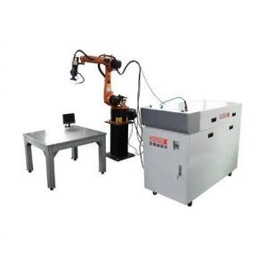Fiber Robot Laser Welding System Machine Optical Path Mobile Robotic Arm Pulse