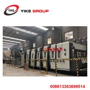 Full Computerized Servo Motor Control Automatic High-Speed Casemaker Flexo