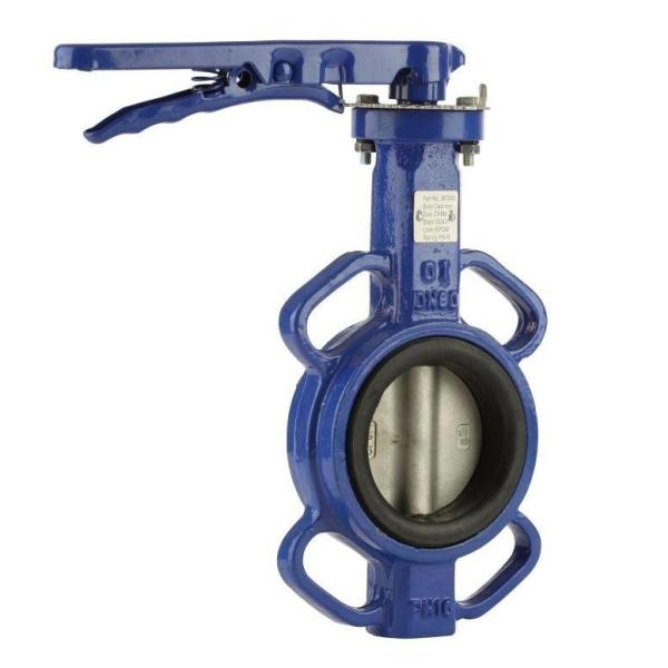 chinese factory wholesaler pn16 Cast Iron Wafer type butterfly valve Electric