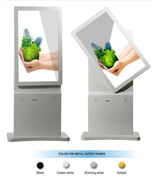 Quality 42"  Interactive Lcd Standing Pc Display Screen Touch,rotating screen with G-Sensor for sale