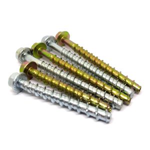 Concrete Screws Excellent Quality Hex Flange Head Galvanized Concrete Masonry