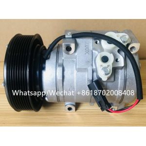 10S17C 8PK 144MM 24V Ac Compressor 3050325 1785545 For Cat 330c Caterpillar