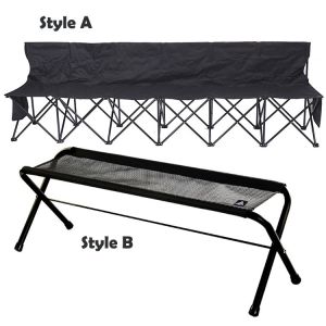 OEM Collapsible Bench Portable 6 Seats Foldable Beach Chair with Carry Bag and