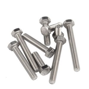 High Strength Stainless Steel Hot Dip Galvanized Hex Bolt DIN933 DIN931 M3 M5 M6