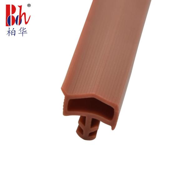 Thermoplastic Elastomer Rubber Weather Stripping Door Seal Strip With Fin 10*5