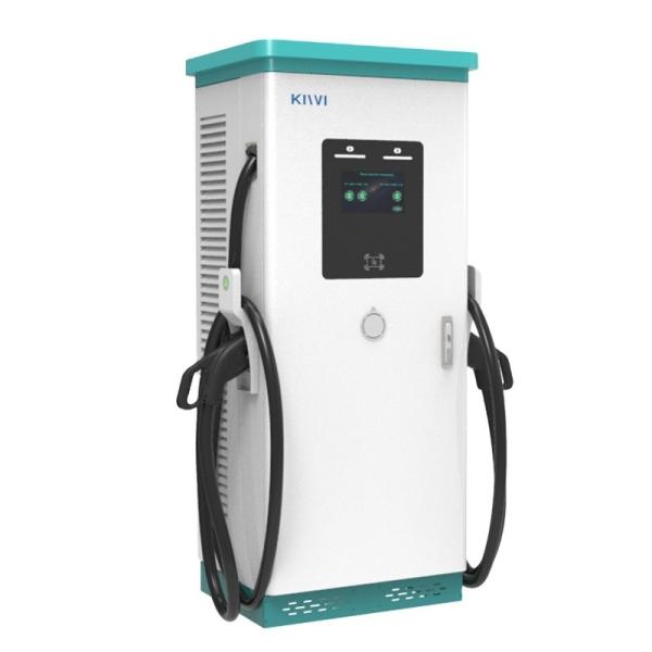 240KW DC Output Current 60kw CCS Chademo EV Charger Ocpp16.j Dual Gun Fast