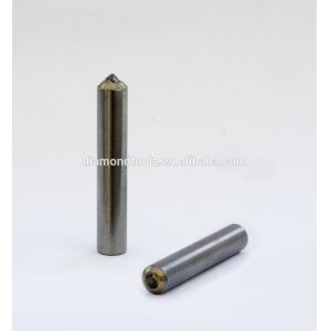 6mm And 6.35mm Shank Dia Diamond Drag Engraving Bit For Fine Narrow Engraving