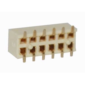 12 Pin Header Connector Female Pcb Connector 2.0mm Pitch Dual Row SMT Type