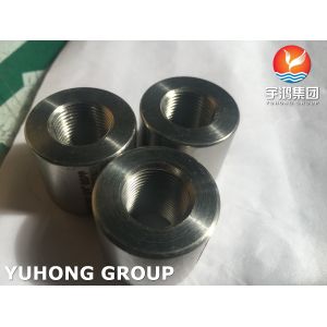 ASTM A182 F316L Stainless Steel Forged Pipe Fittings, BSPP Threaded Coupling