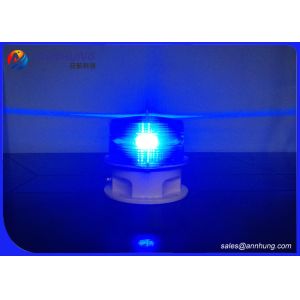Flashing LED Marine Navigation Lights IP67 Protection Standard Red Emitting