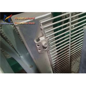 76.2mm 12.7mm 358 Anti Climb Mesh White 16 Gauge Galvanized Wire Mesh