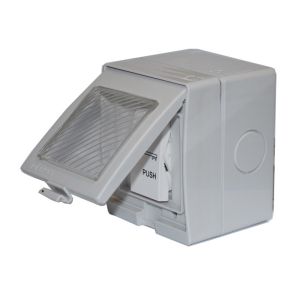 Model PM2D Push to Exit Button IP55 Surface Mount Plastic Button with Cover