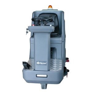 Battery Powered Powerful Ride On Scrubber Dryer Machine With 1 Year Warranty