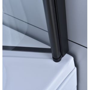 Hotel Modern Sliding Open Shower Door Enclosures