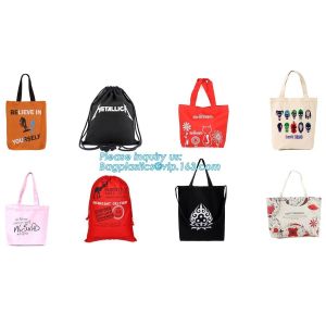 Eco friendly custom slogan laminated pp non woven bag with private logo, Home