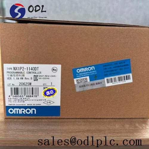 NX1P2-1140DT Omron PLC Sysmac NX1P CPU with 40 Digital Transistor I/O (NPN) 1.5