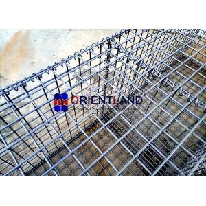 76mm X 76mm Rockbox Hdg Welded Gabion Baskets Rock Cage Retaining Wall