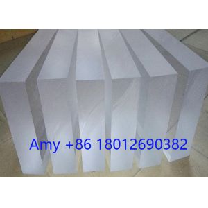 Colored Transparent Laser Cutting Plastic Round / Square Sheet Transparent PMMA