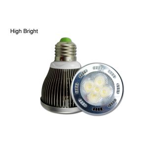 High Power 5W 392lm 3700 - 5000K E27 / E26 LED Par Light Lamps For Mood Lighting