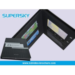 Wholesale Customized Craft Lcd Video Business Cards , Personalised Video Card Rechargeable from china suppliers