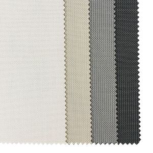 3% Openness Colorful Screen Roller Blinds Fabrics For Window Decor