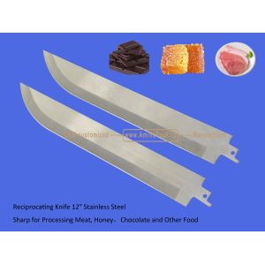 Wholesale Reciprocating Knife 12&quot; Stainless Steel Sharp for Processing Meat, Honey，Chocolate and Other Food,Power Tools from china suppliers