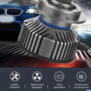 Motorcycle Light Car Fog Light LED with LED Chip LMP and Working Voltage DC12V