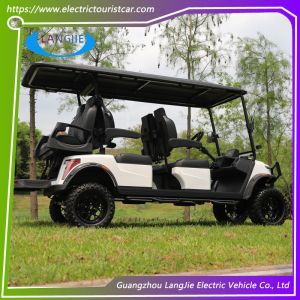 6 Passenger Electric Hunting Car Mini Battery Powerd Bus With 48V AC System