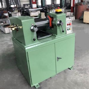 320mm Roll Working Length Water Cooling Laboratory Rubber Two Roll Mixing Mill