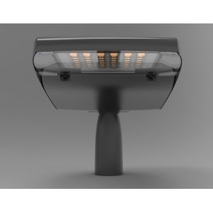 130lm/w 80 Watt Led Parking Lot Light Fixtures / Ip65 Led Street Luminaires