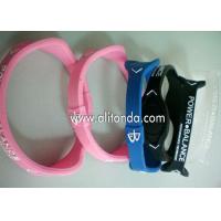 China Custom Promotional Silicon Bracelet,Adjustable Silicon Wristband,Promotion Wrist Band for sale