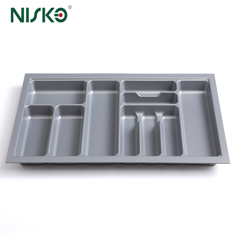 Kitchen Silverware Storage Cutlery Tray Box Utensil Drawer Insert For Forks