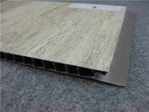 Wood and Plastic Composite WPC Wall Cladding , Custom Length Laminate WPC Panels