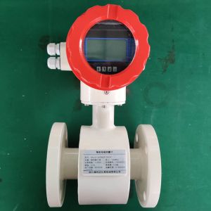 Sea Water Liquid Control Electromagnetic Type Flow Meter For Fire Pump